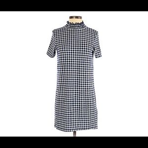 Zara gingham checkered dress sz small